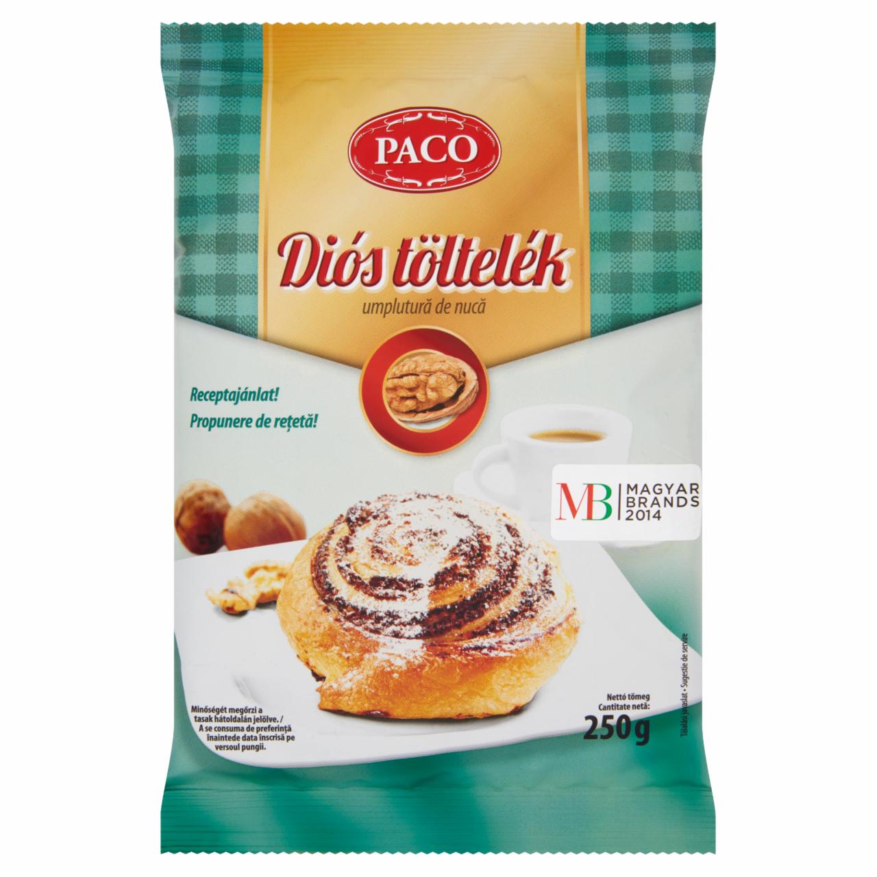 Photo - Paco Walnut Flavoured Filling 250 g