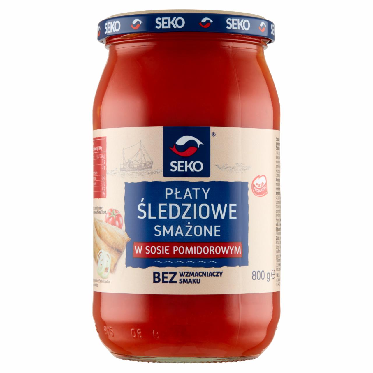 Photo - Seko Fried Herring Flaps in Tomato Sauce 800 g