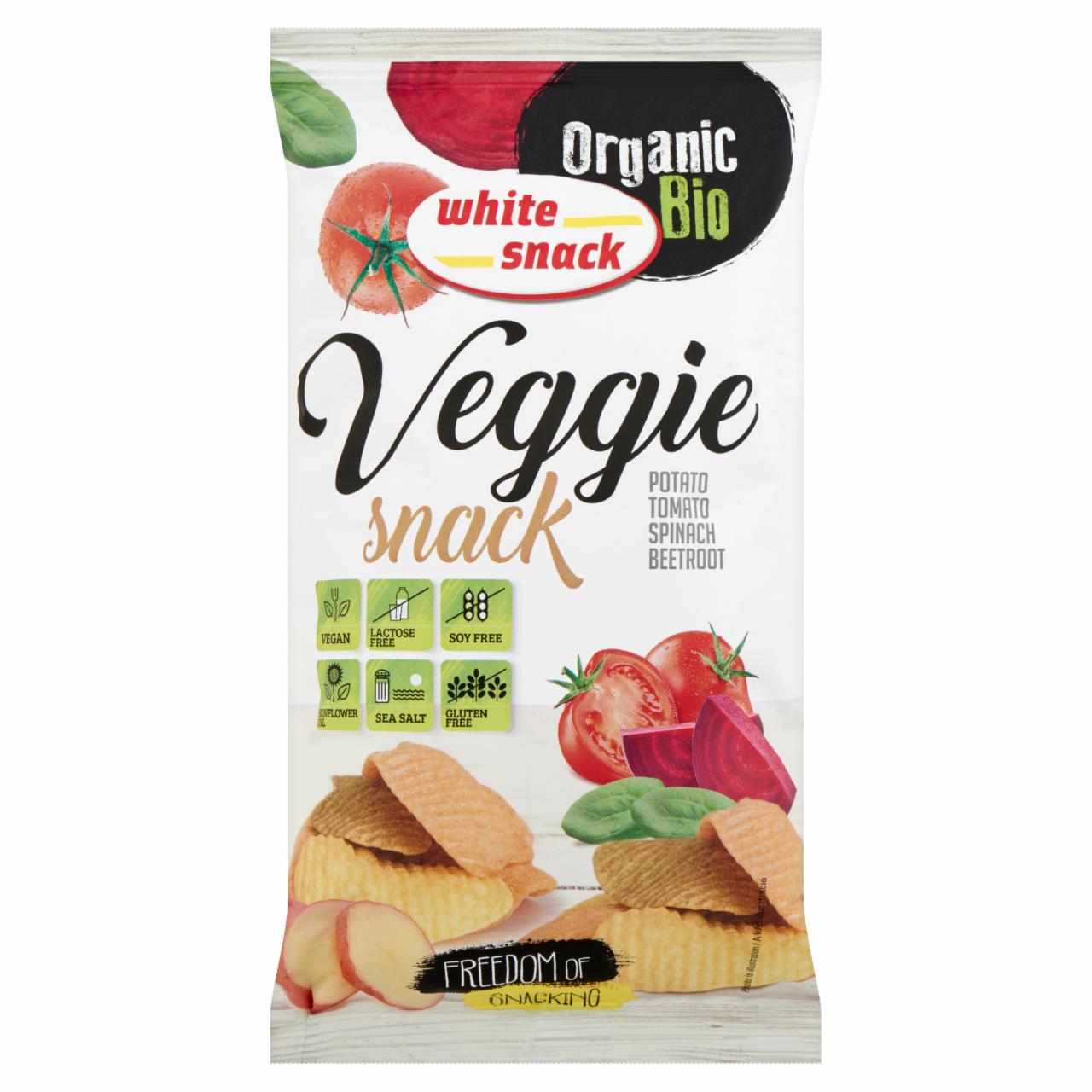 Photo - White Snack Organic Fried Vegetable Snack 45 g
