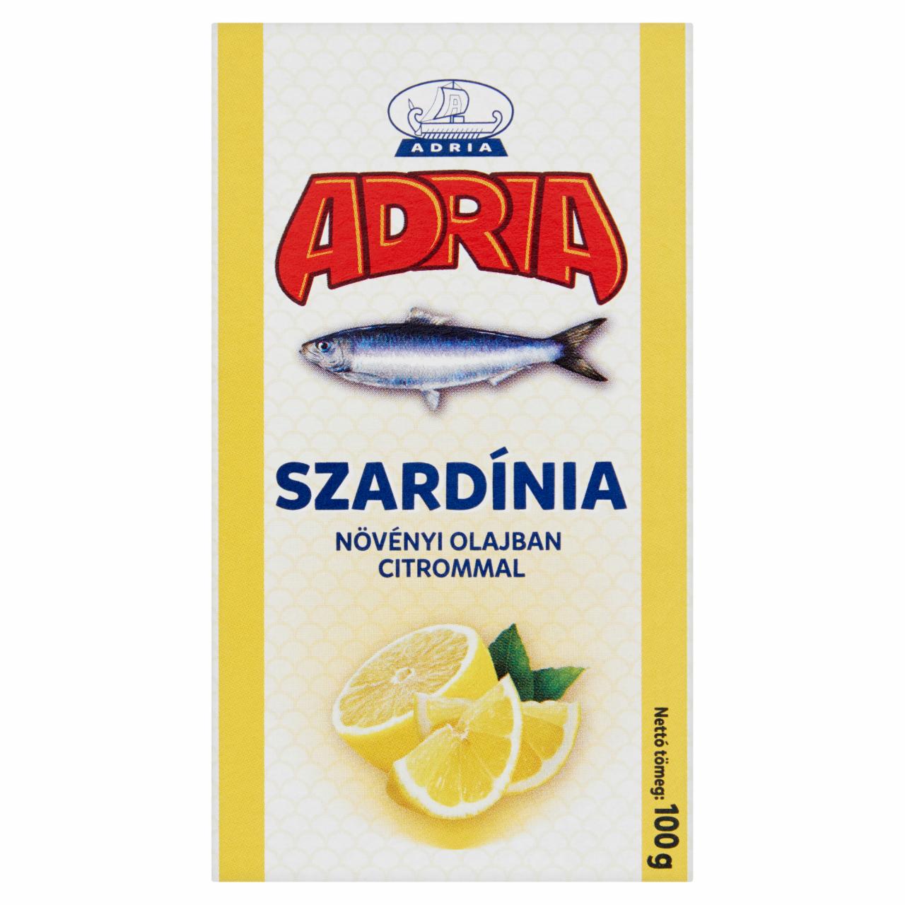 Photo - Adria Sardine in Vegetable Oil with Lemon 100 g