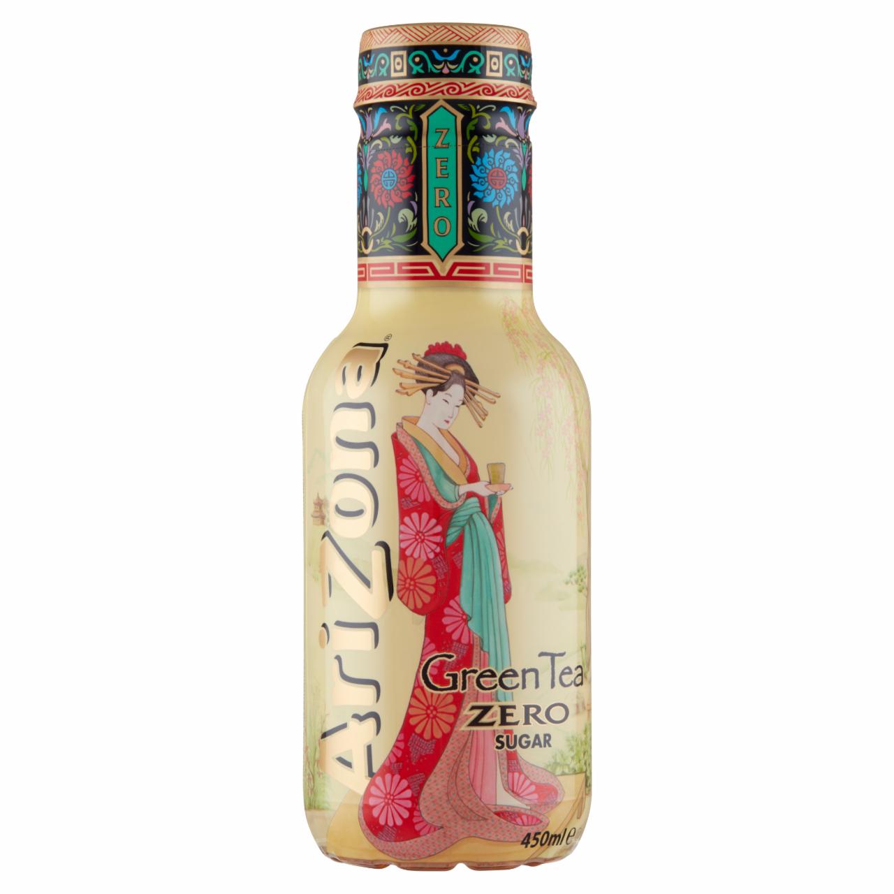 Photo - Arizona Zero Sugar Green Tea with Honey 450 ml
