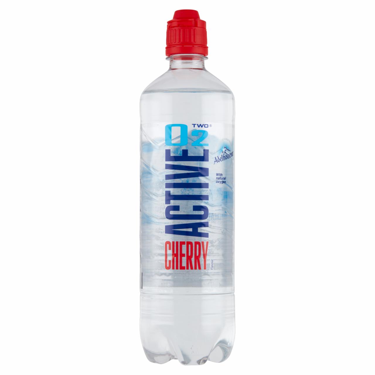 Photo - Active O2 Non-Carbonated Low-Energy Soft Drink with Cherry Flavour with Sugar and Sweeteners 750 ml