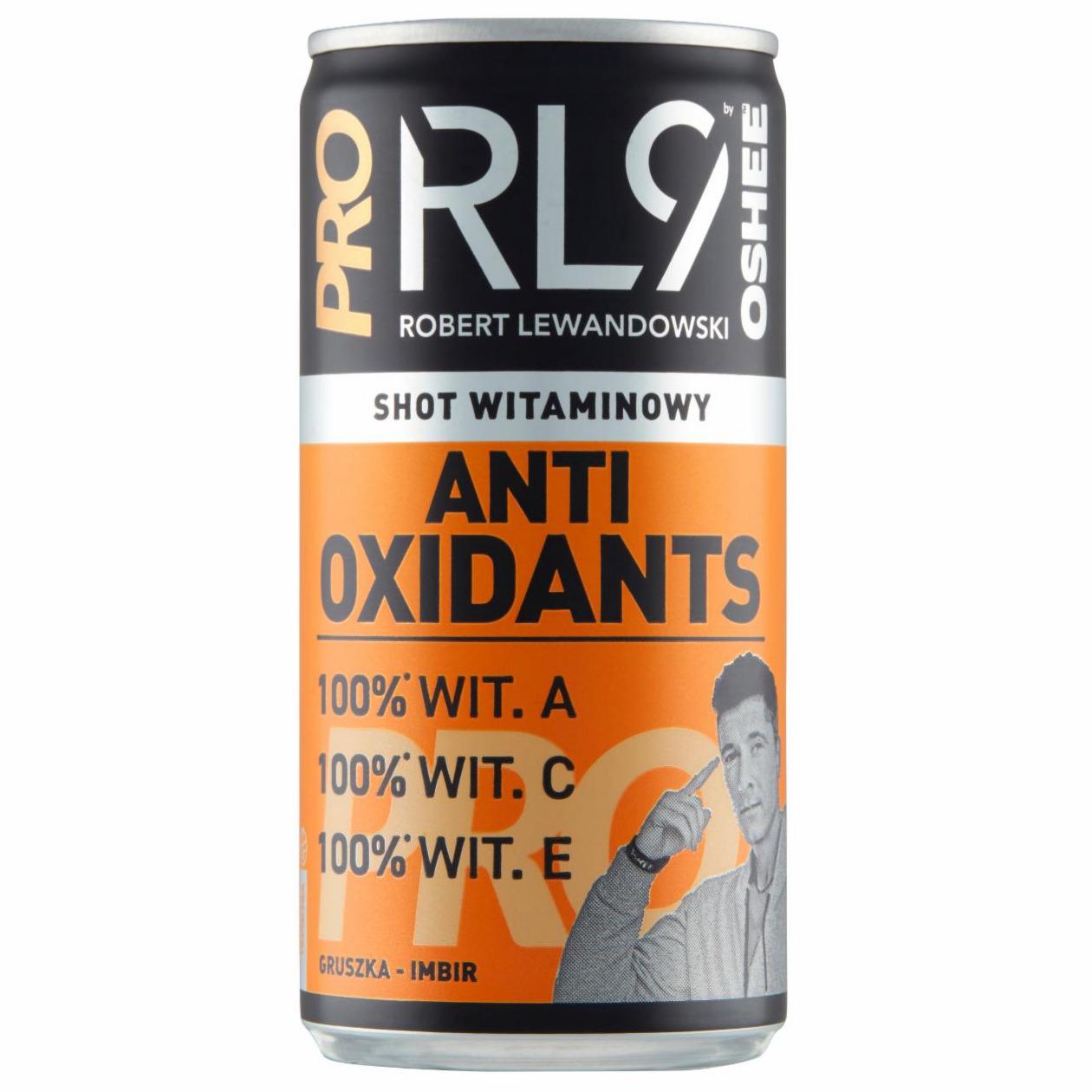 Photo - Oshee RL9 Pro Vitamin Shot Ginger and Pear Flavoured Still Drink Dietary Supplement 200 ml