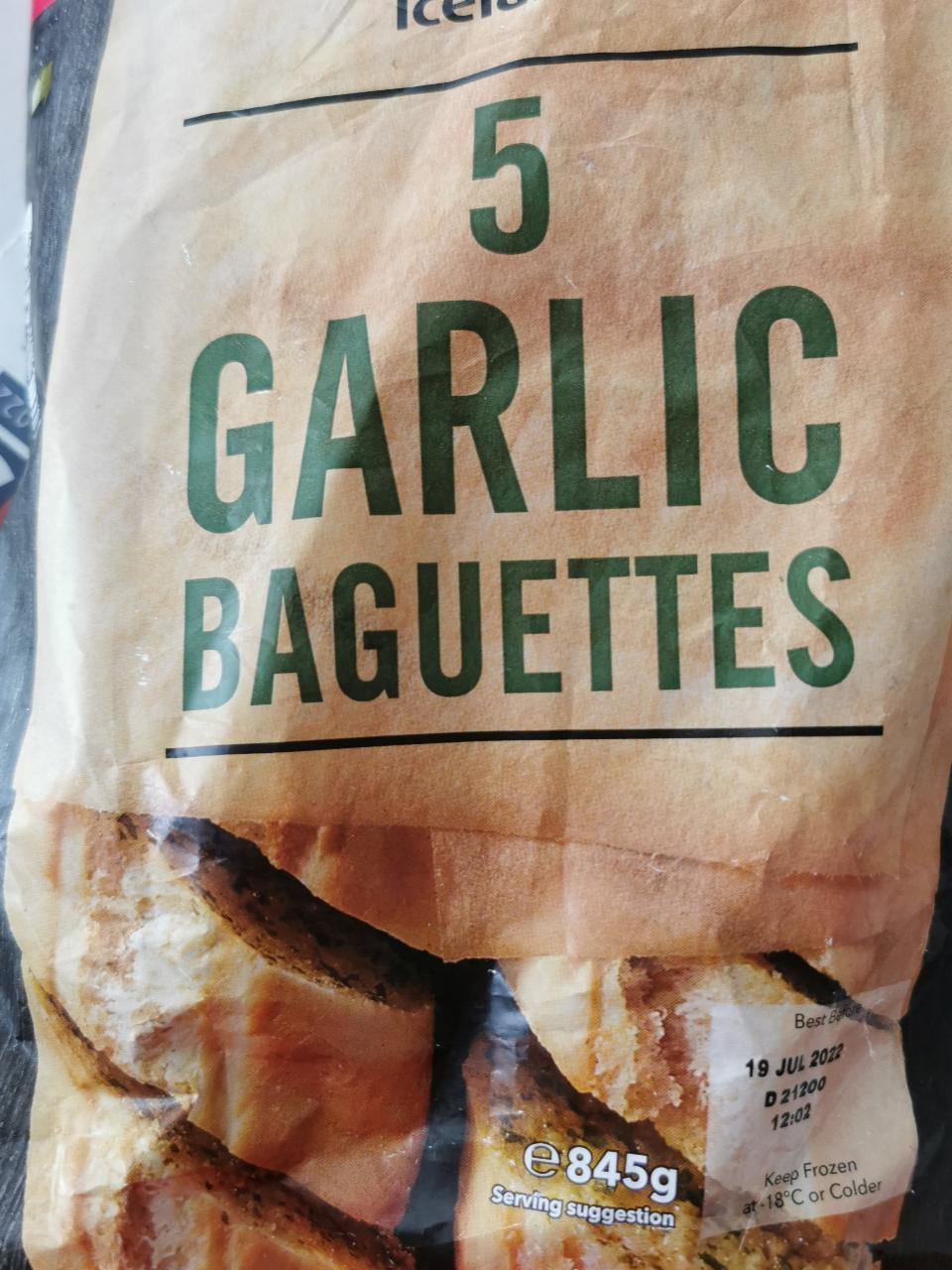 Photo - 5 Garlic Baguettes Iceland