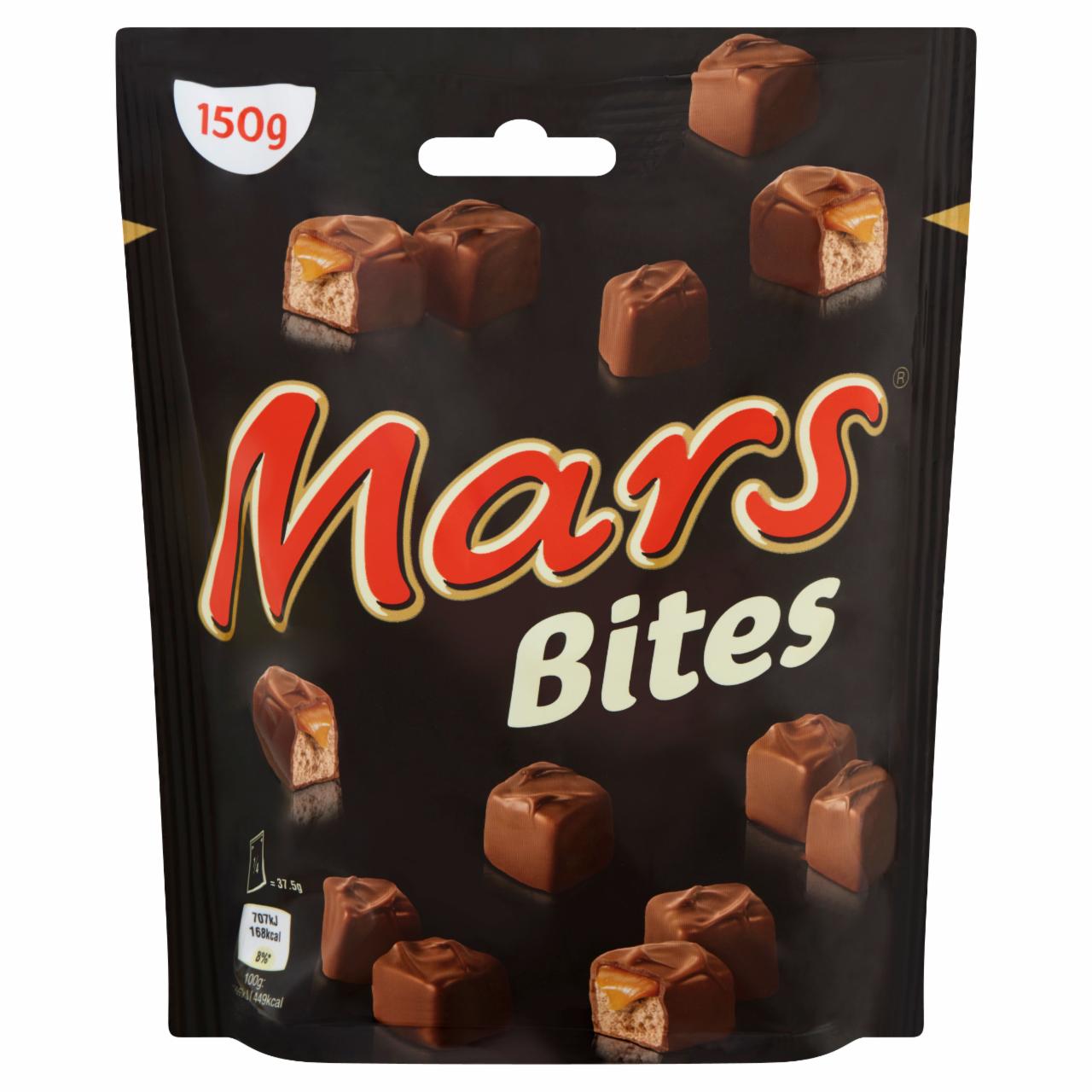 Photo - Mars Bites Milk Chocolate Bars Filled with Caramel and Cocoa Cream 150 g