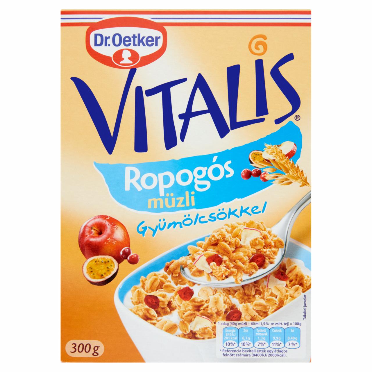 Photo - Dr. Oetker Vitalis Crunchy Muesli with Fruits 300 g