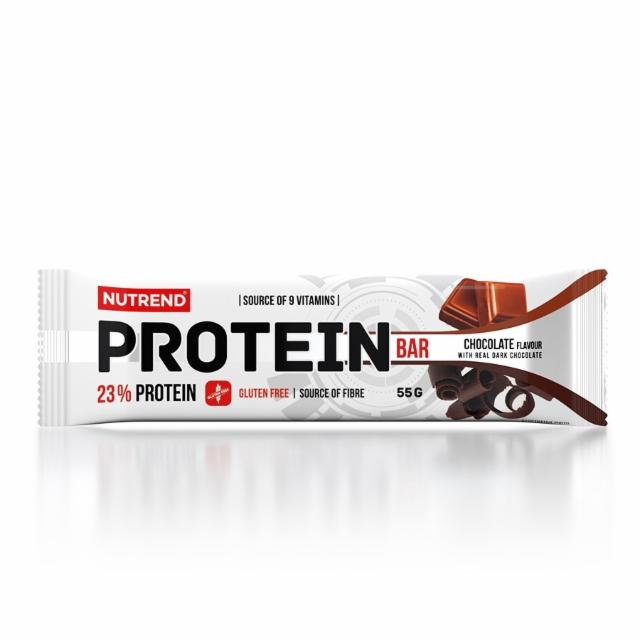 Photo - Protein bar 23% chocolate flavour with real dark chocolate Nutrend