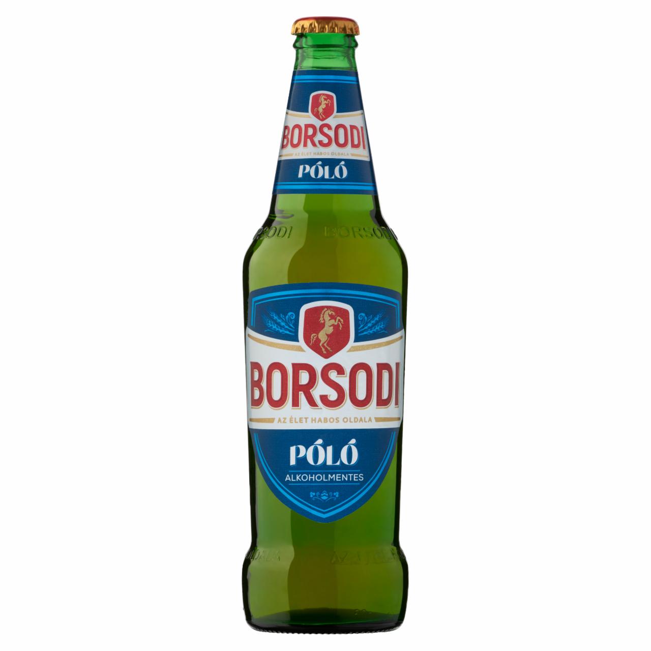 Photo - Borsodi Póló Non-Alcoholic Lager Beer 0,5% 0,5 l