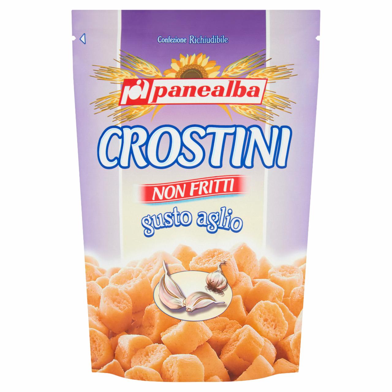Photo - Panealba Crostini Garlic Croutons 100 g
