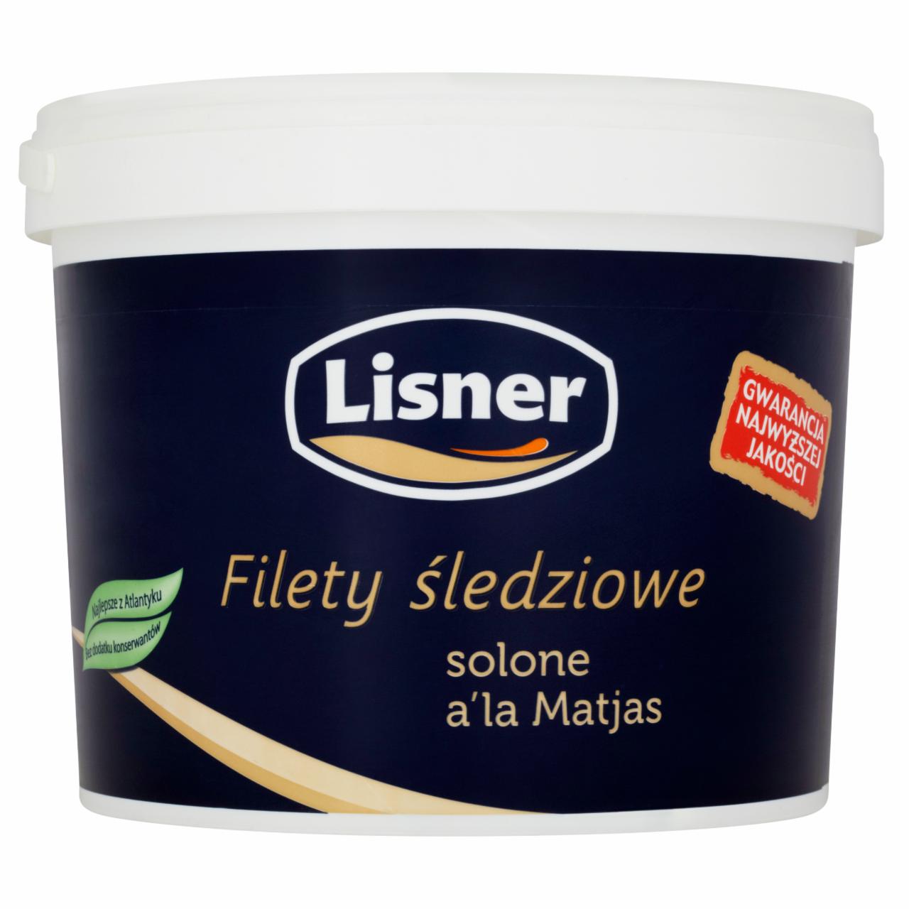 Photo - Lisner Salted Herring Fillets a'la Matjas 5000 g