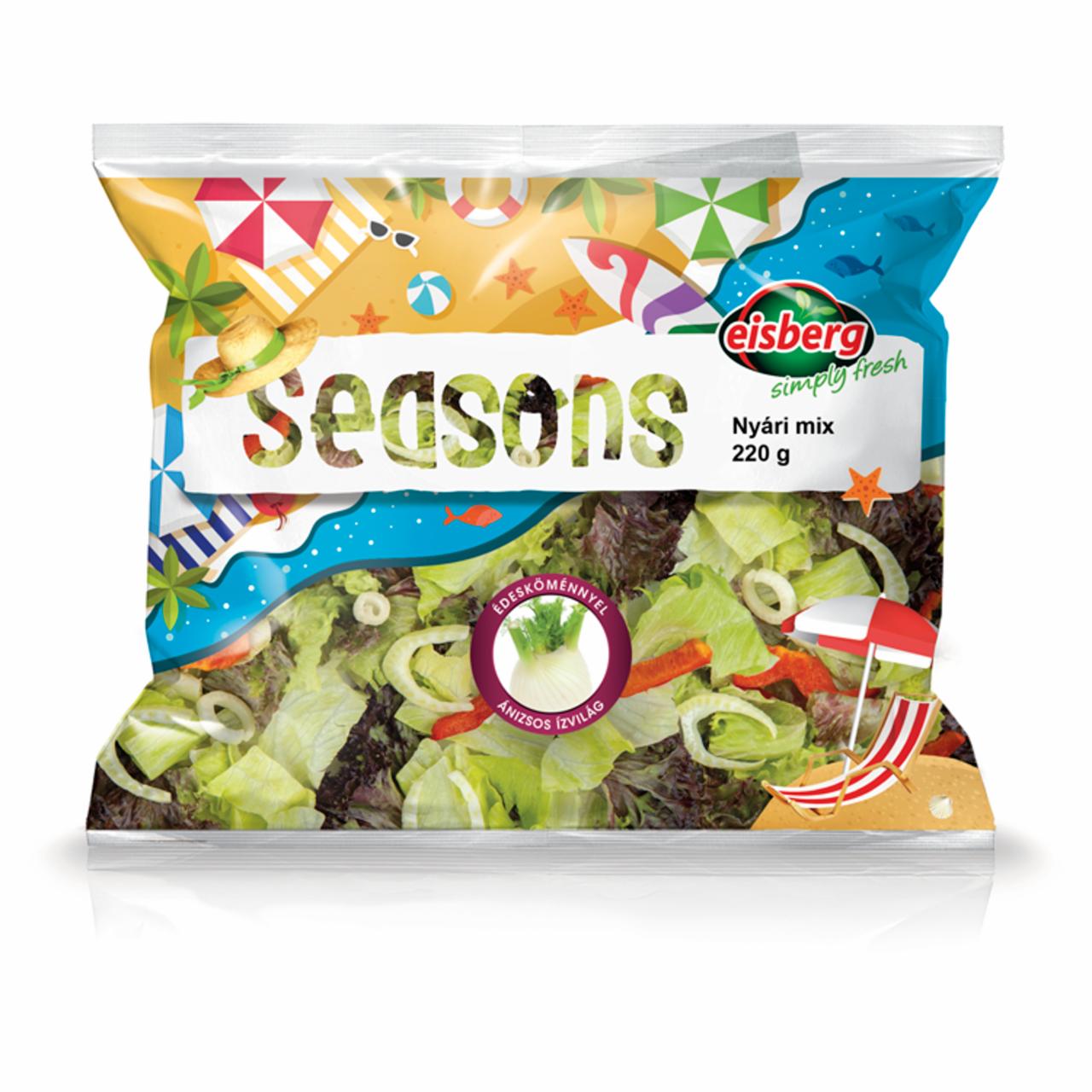 Photo - Eisberg Nyári Mix Fresh Salad and Vegetable Mix 220 g