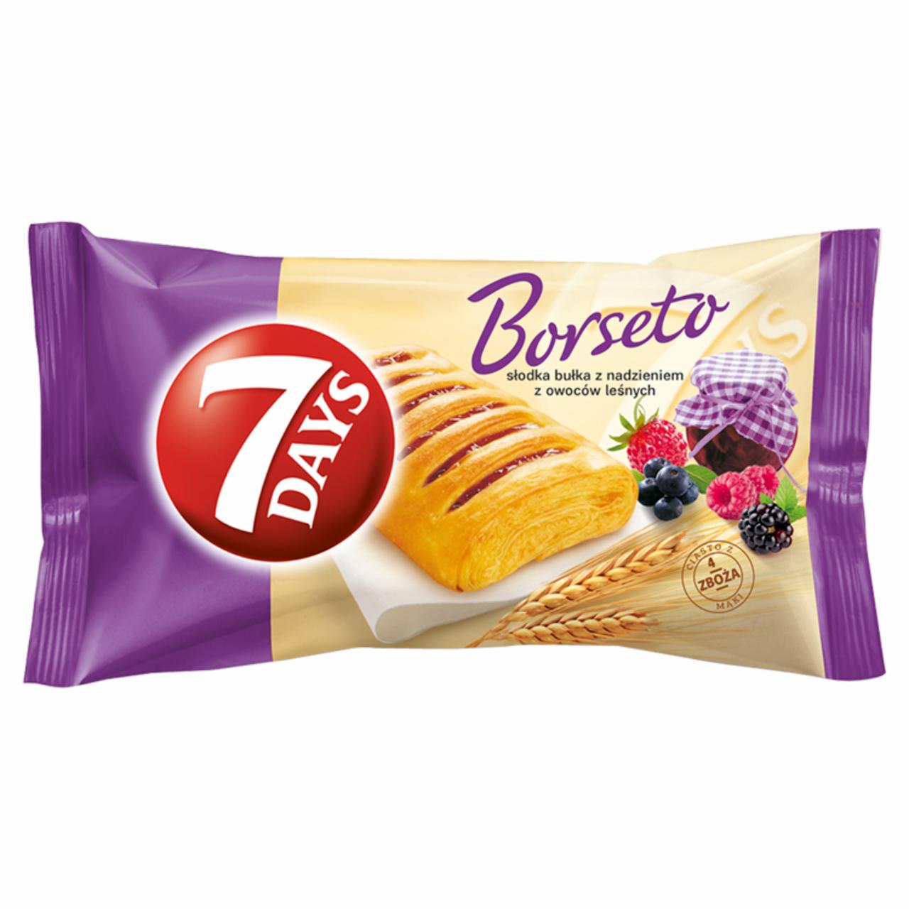 Photo - 7 Days Borseto Sweet Roll with Forest Fruits Filling 80 g
