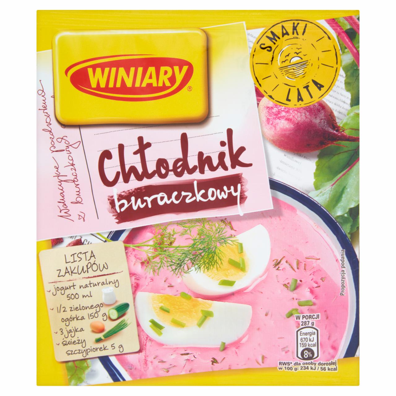 Photo - Winiary Beetroots Cold Vegetable Soup 46 g