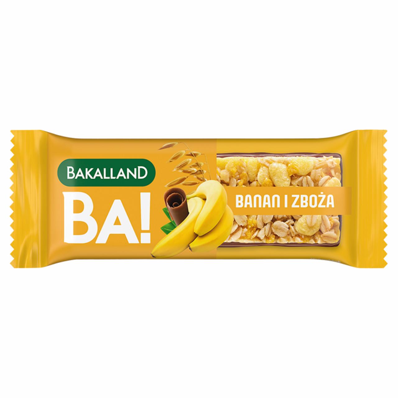 Photo - Bakalland Ba! Banana & Cereal Cereal Bar 40 g
