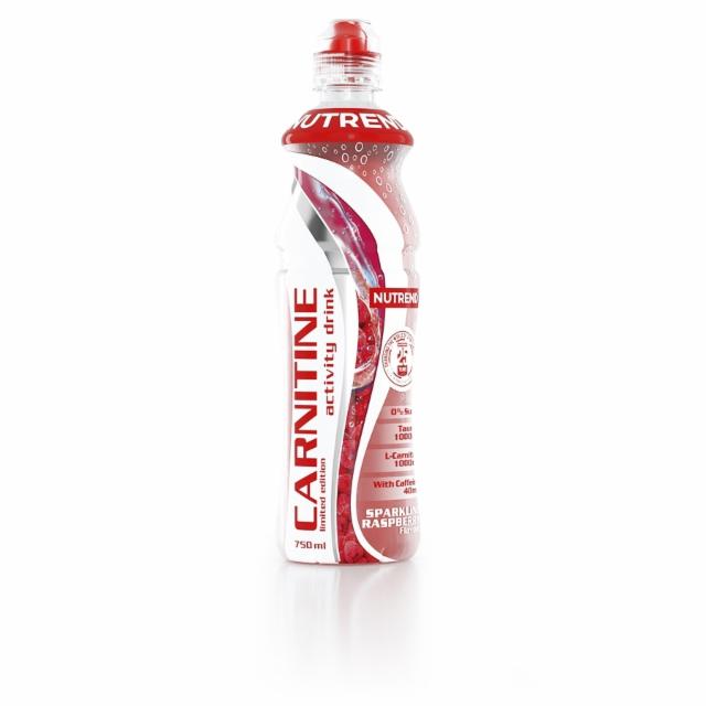 Photo - Carnitine activity drink with caffeine Raspberry Nutrend