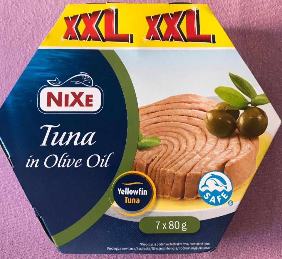 Photo - Tuna in olive oil yellowfin tuna Nixe