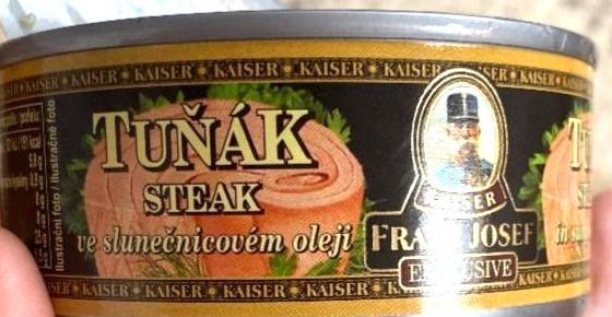 Photo - Tuna steak in sunflower oil Kaiser Franz Josef