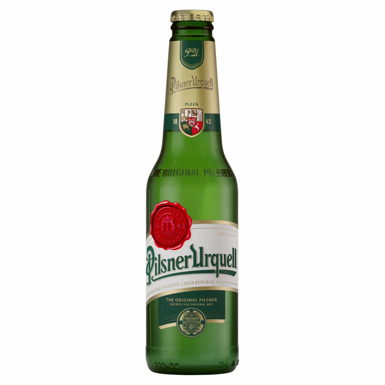 Photo - Pilsner Urquell Quality Lager Beer 4,4% 0,33 l