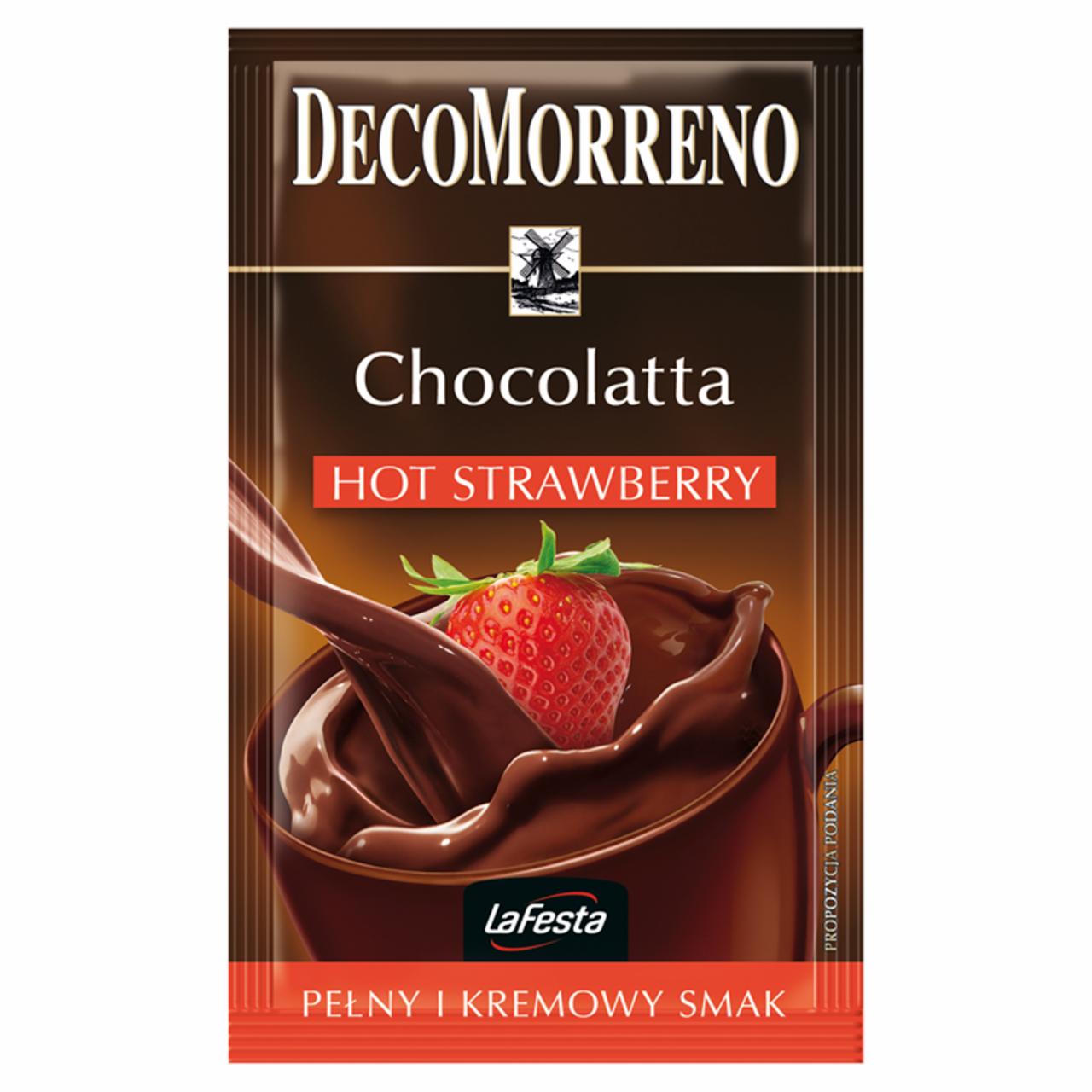 Photo - DecoMorreno La Festa Chocolatta Hot Strawberry Instant Drink 25 g