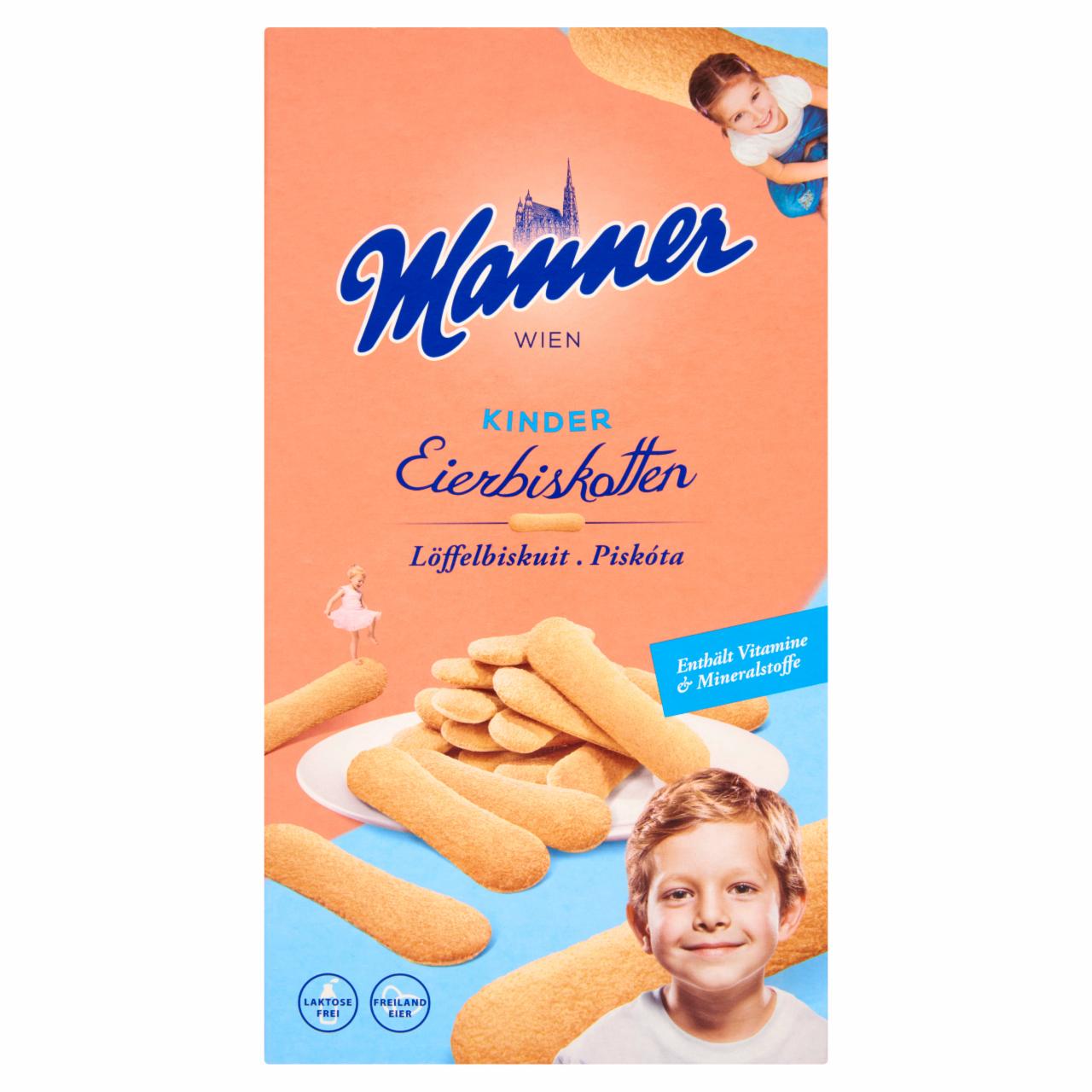 Photo - Manner Lady Fingers for Children with Minerals and Vitamins 200 g