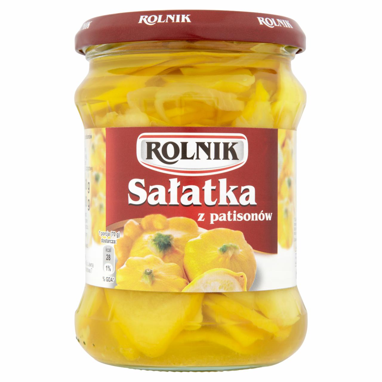 Photo - Rolnik Patisons Salad 460 g