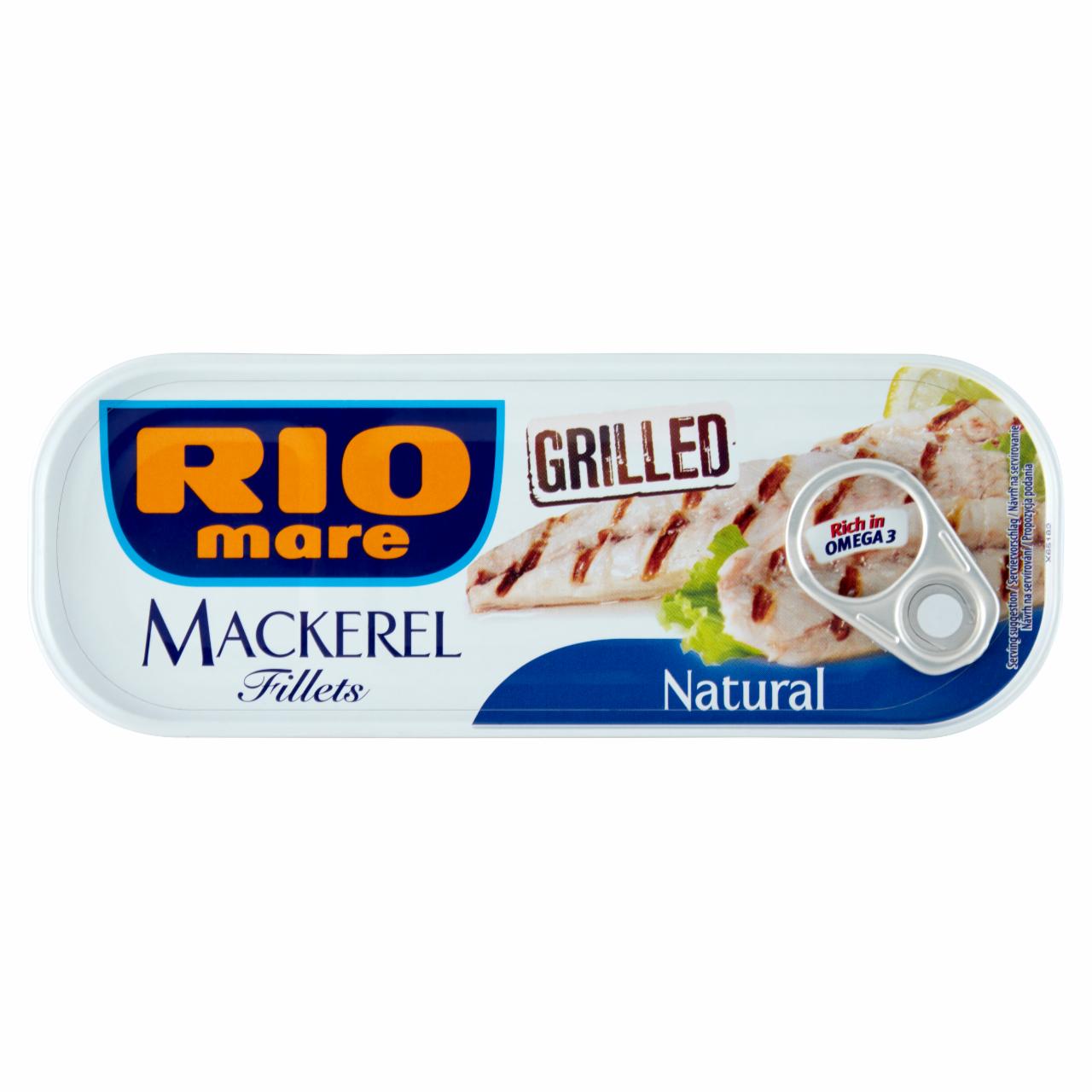 Photo - Rio Mare Grilled Mackerel Fillets in Brine 120 g