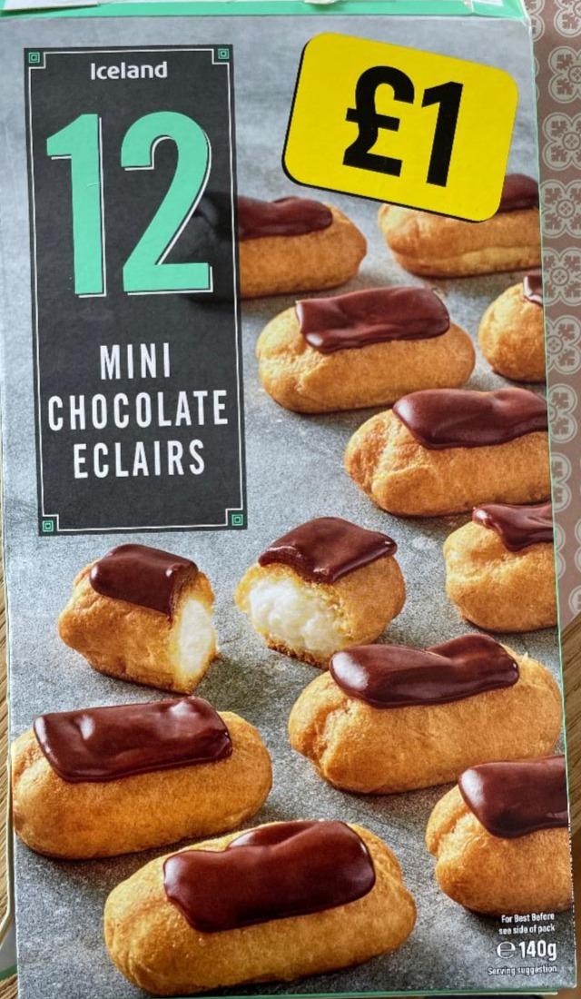 Photo - 12 Mini Chocolate Eclairs Iceland