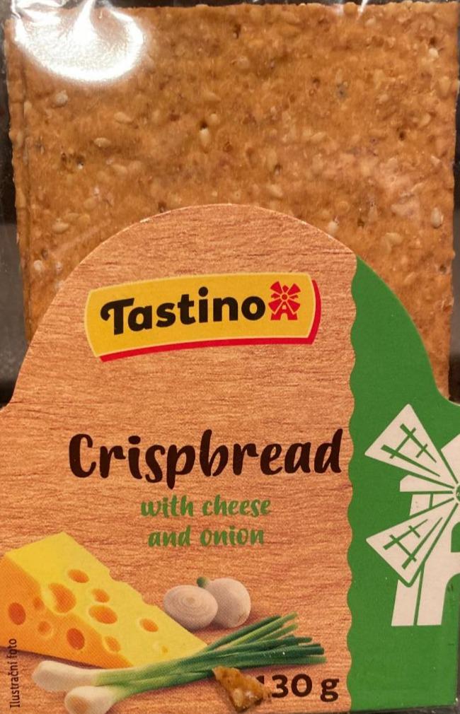 Photo - Crispbread with cheese and onion Tastino
