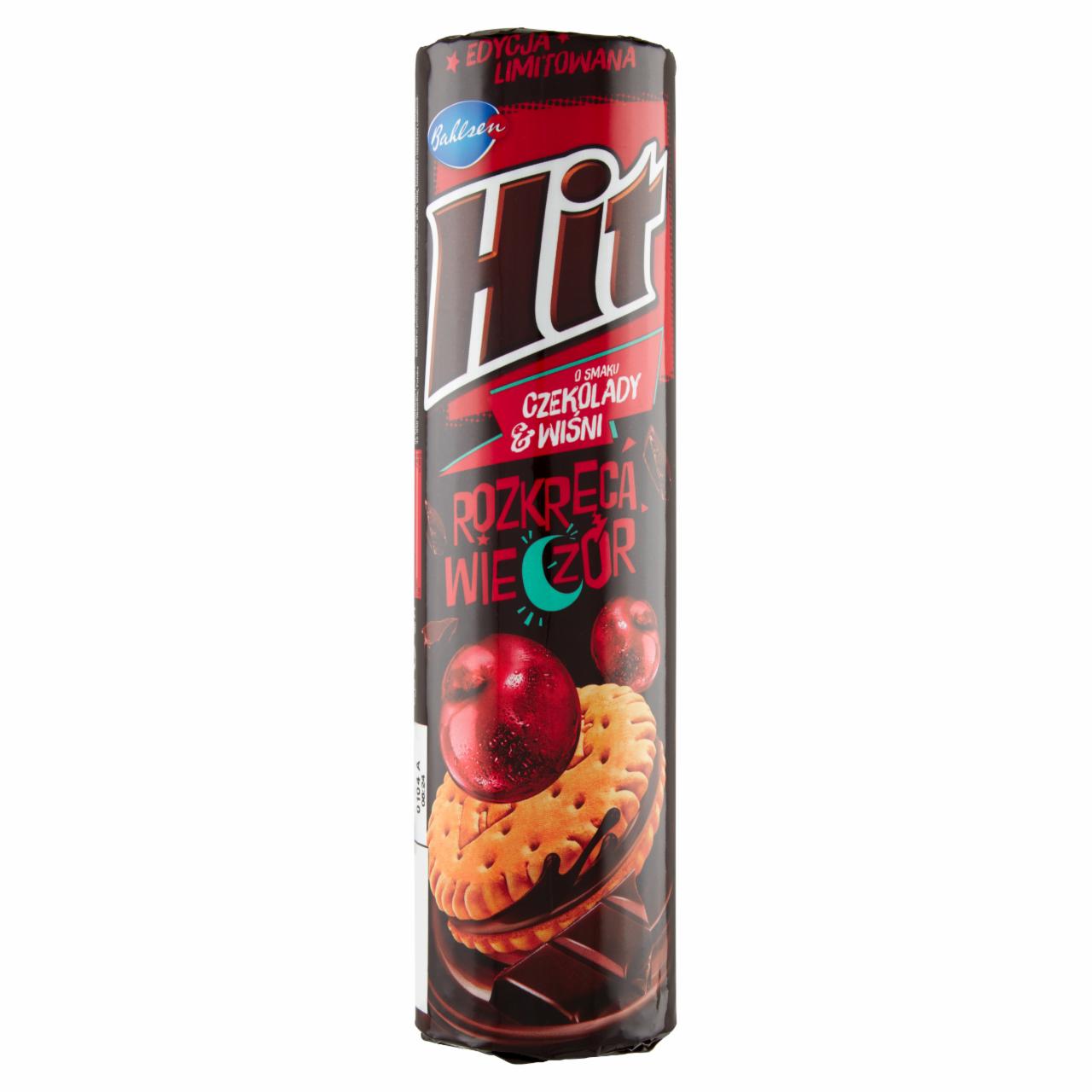 Photo - Hit Biscuits with Chocolate and Cherry Flavoured Bahlsen