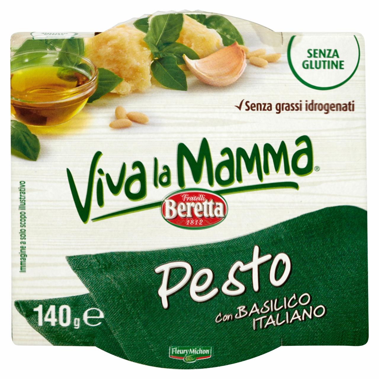 Photo - Fratelli Beretta Viva la Mamma Pesto Sauce 140 g