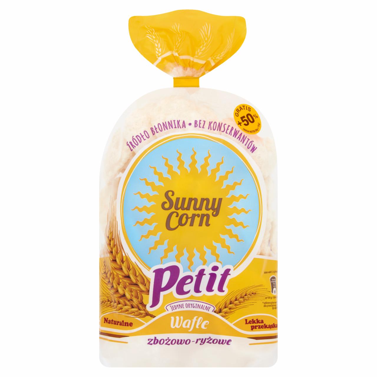 Photo - Sunny Family Natural Cereal Waffles 45 g