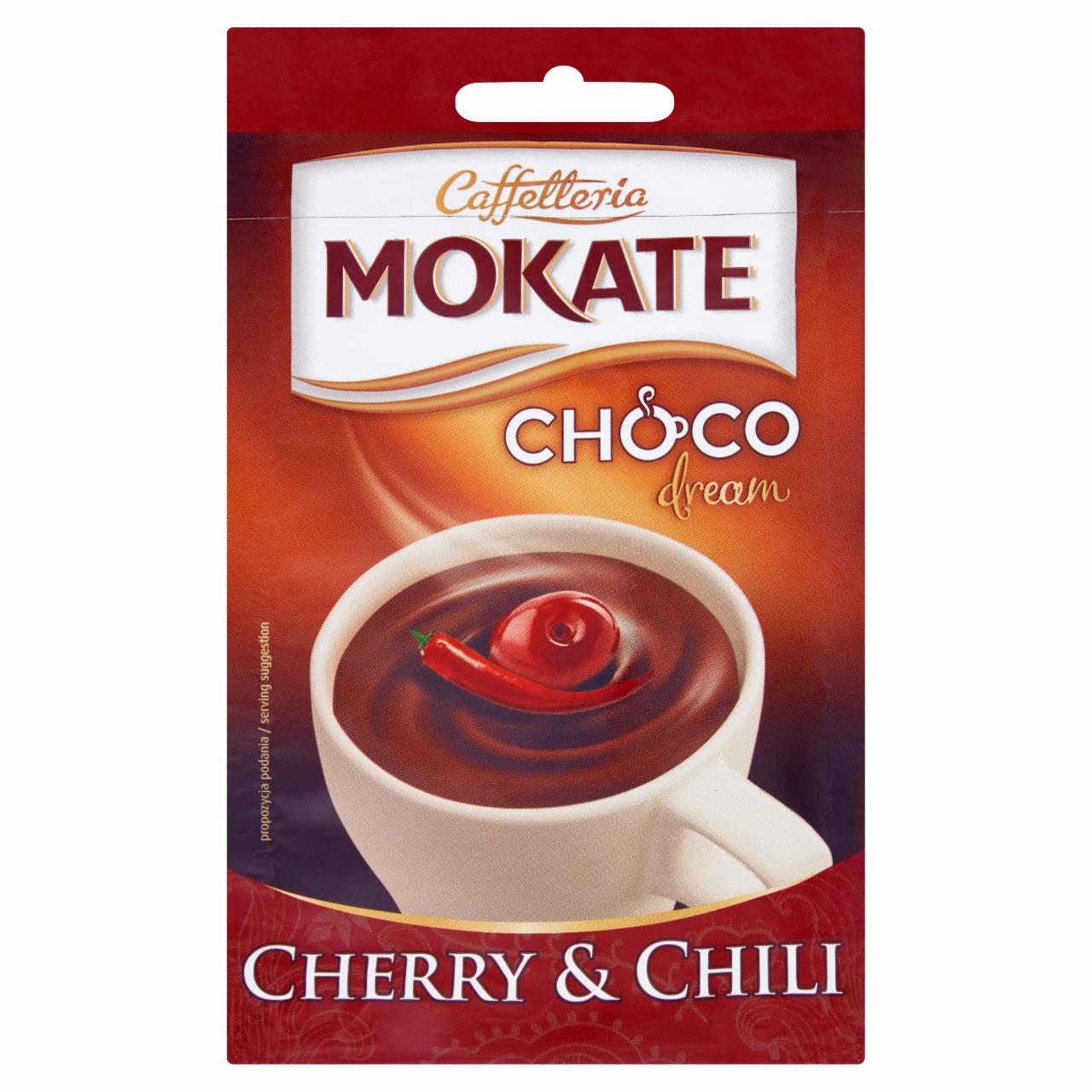Photo - Mokate Caffetteria Choco Dream Cherry & Chili Chocolate Flavour Drink in Powder 25 g