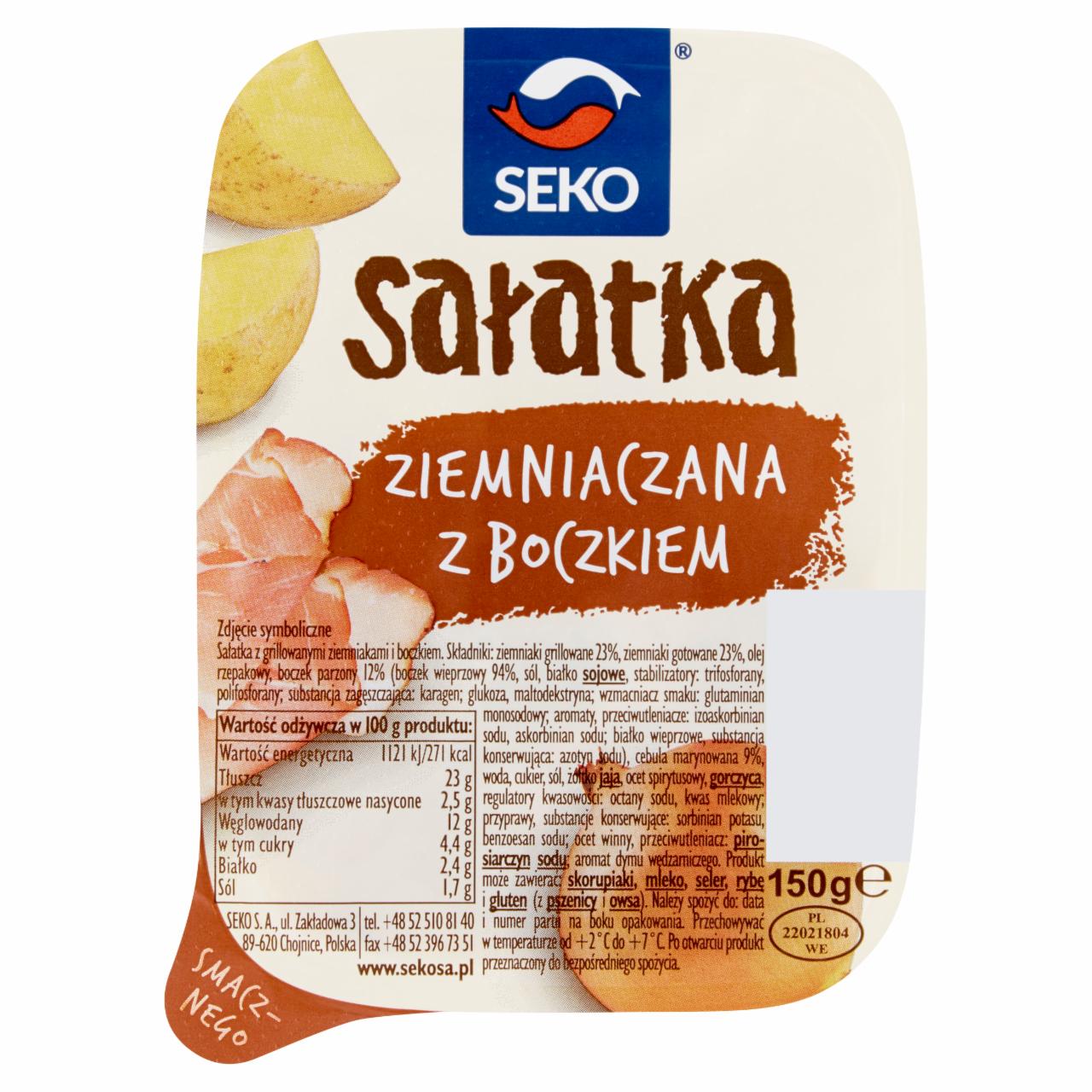 Photo - Seko Potato Salad with Bacon 150 g