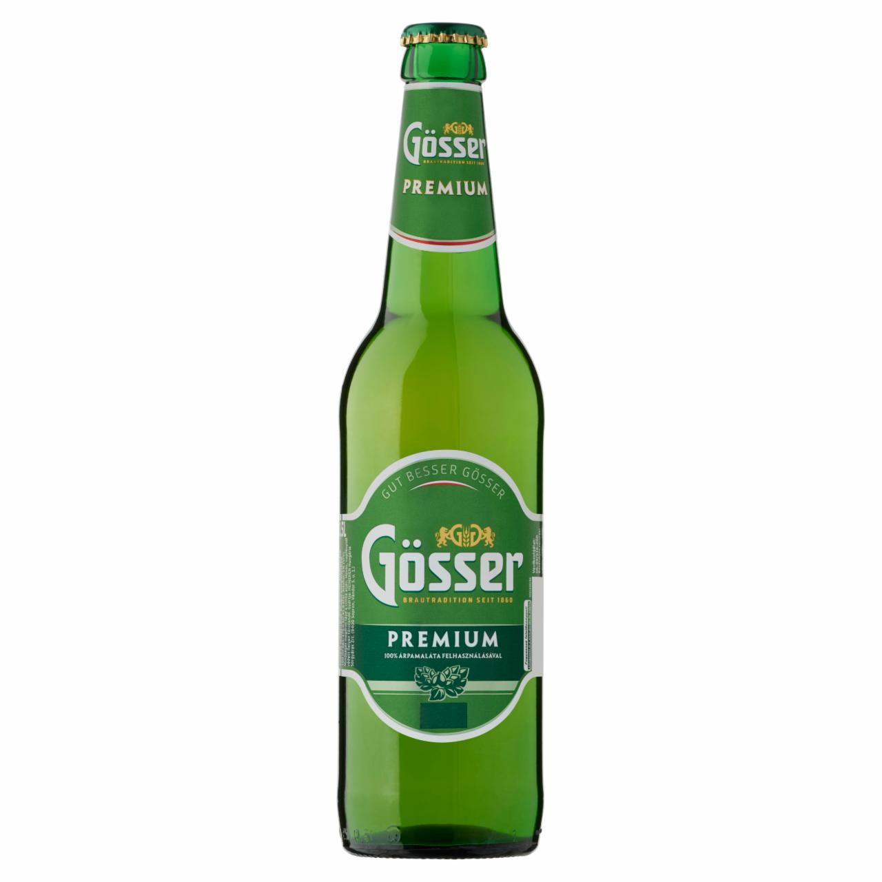 Photo - Gösser Premium Lager Beer 5% 0,5 l Bottle