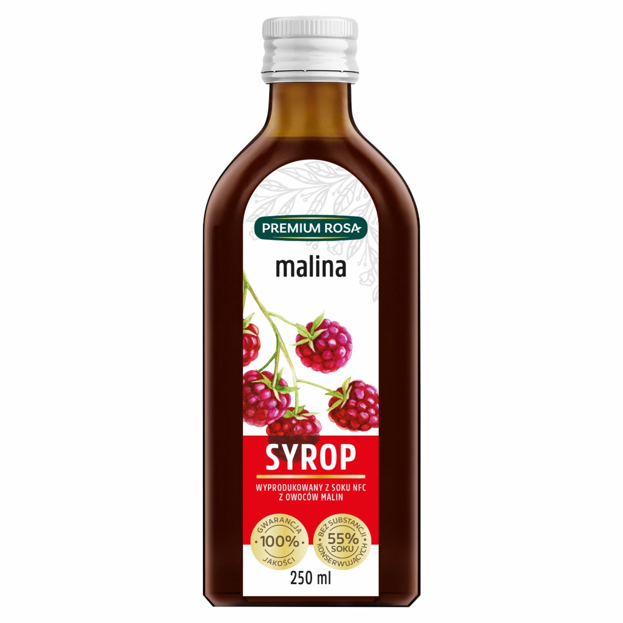 Photo - Premium Rosa Raspberry Syrup 250 ml