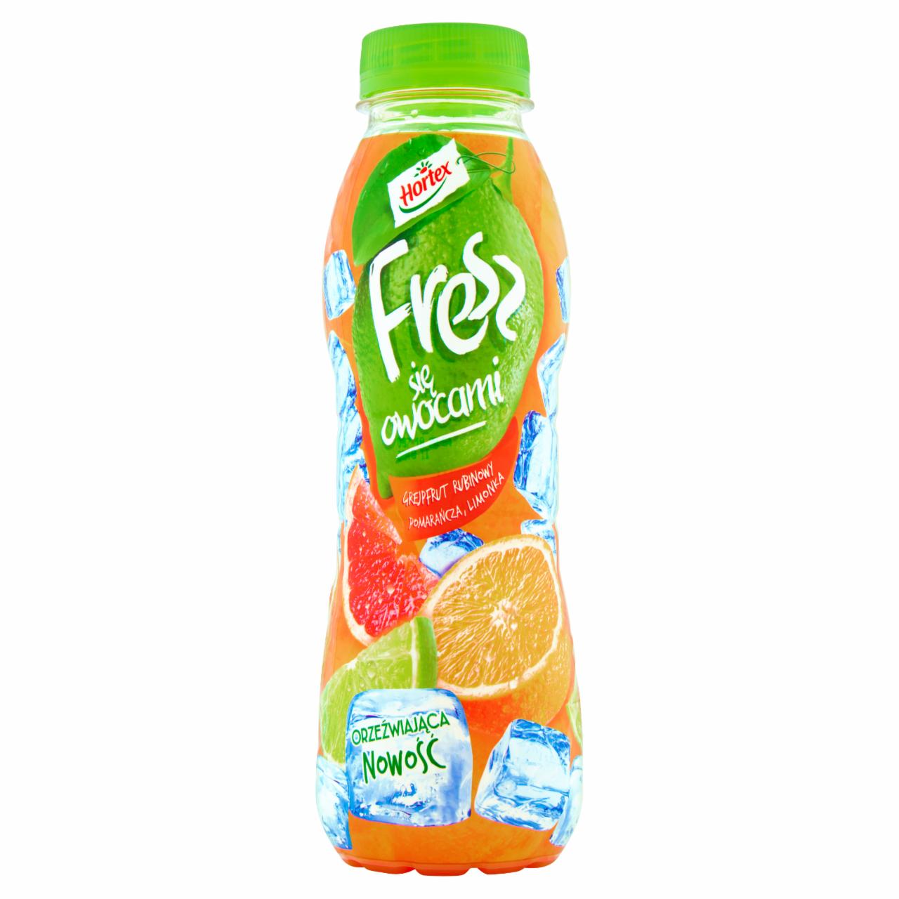 Photo - Hortex Fresz Rubin Grapefruit Orange Lime Multifruit Drink 400 ml