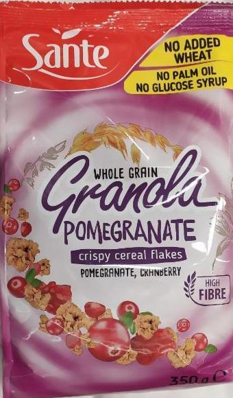 Photo - Sante Granola with Pommegranate 350 g