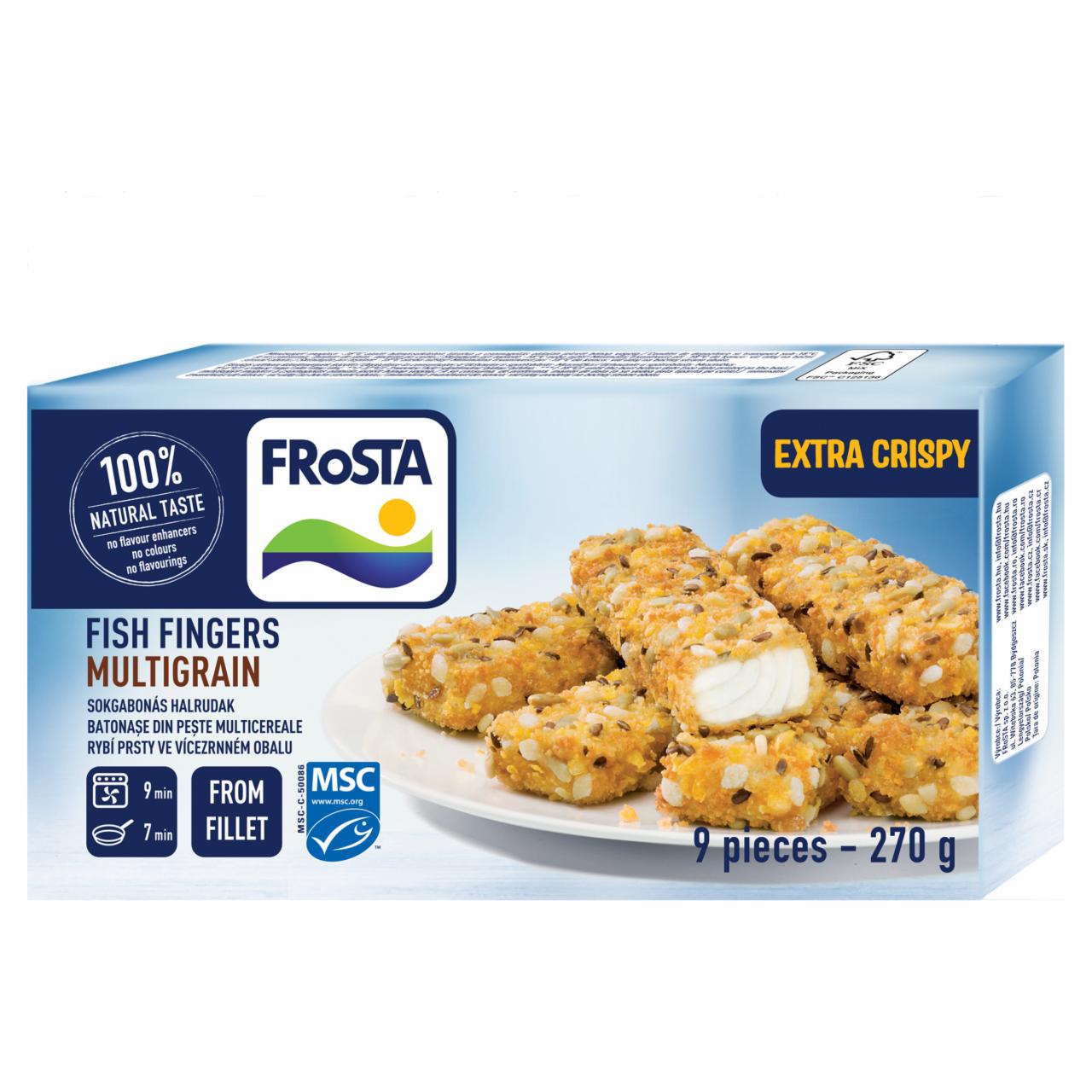Photo - FRoSTA Multigrain Fish Fingers 270 g