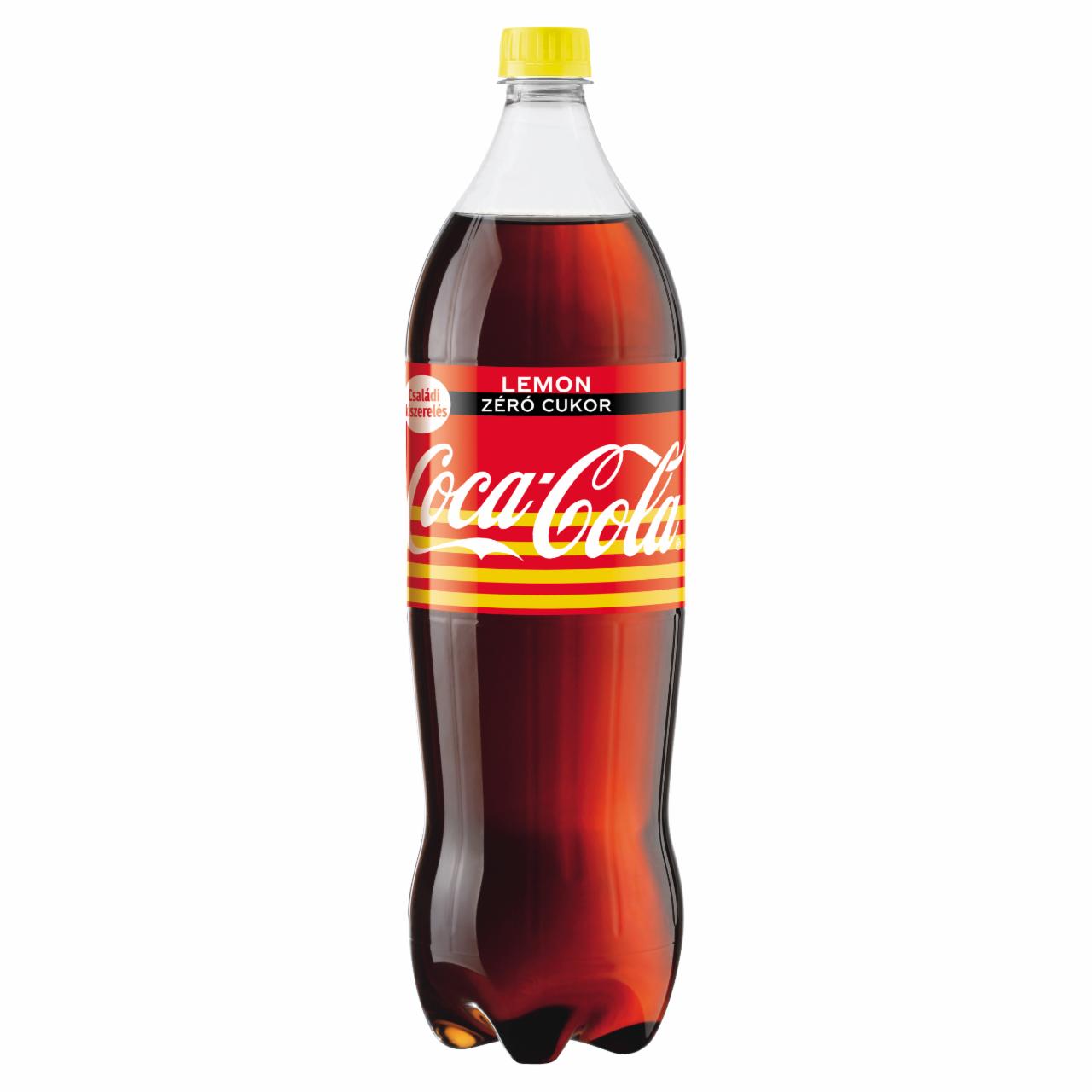 Photo - Coca-Cola Zero Cola and Lemon Flavor Energy-Free Carbonated Soft Drink with Sweeteners 2 l