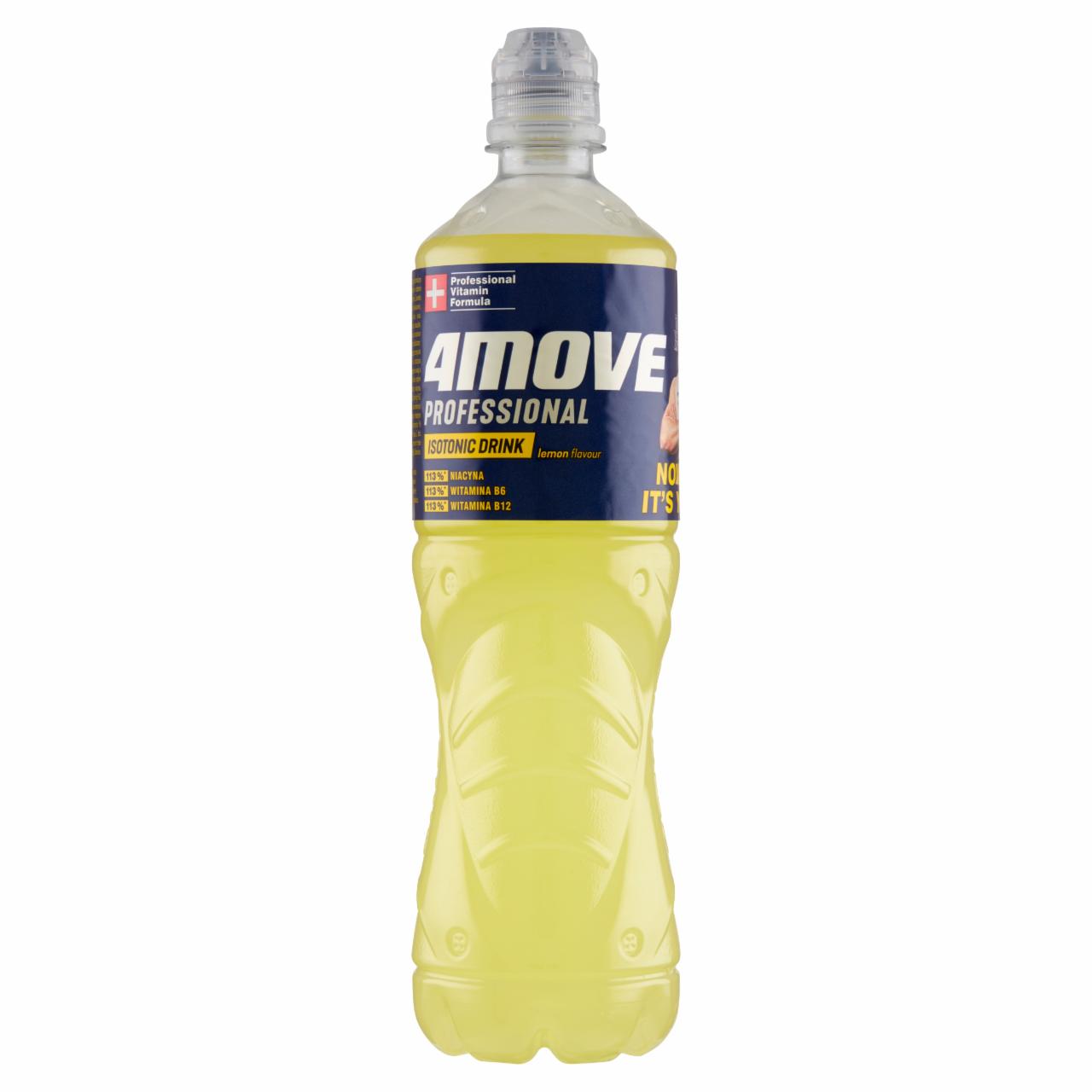 Photo - 4Move Lemon Flavour Isotonic Drink 0.75 L
