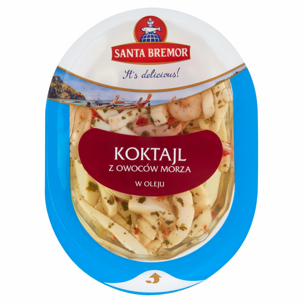 Photo - Santa Bremor Seafood Cocktail in Oil 150 g