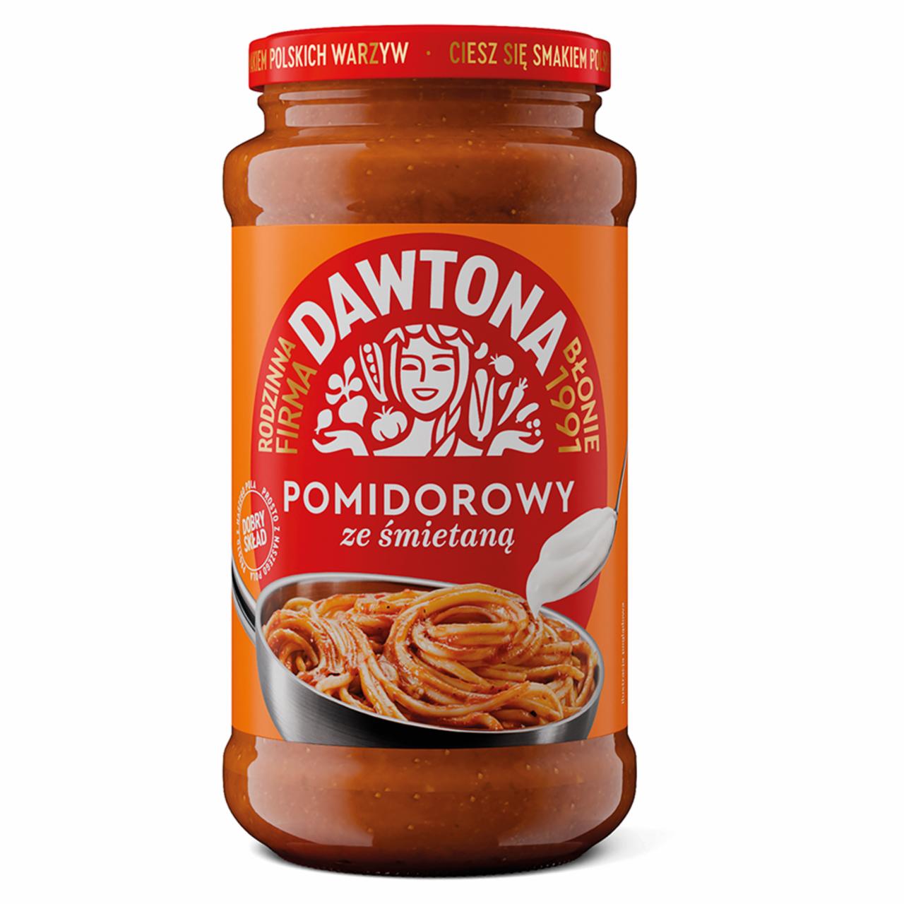 Photo - Dawtona Tomato Sauce with Cream 520 g