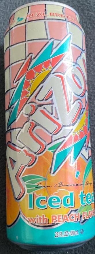 Photo - Iced Tea With Peach Flavor AriZona