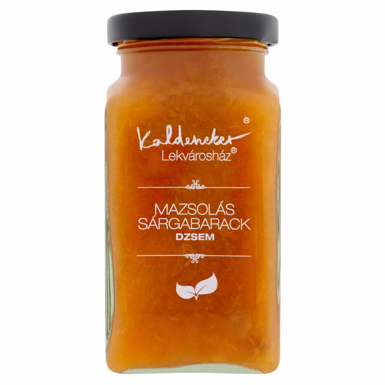 Photo - Kaldeneker Lekvárosház Apricot Jam with Raisin 312 ml