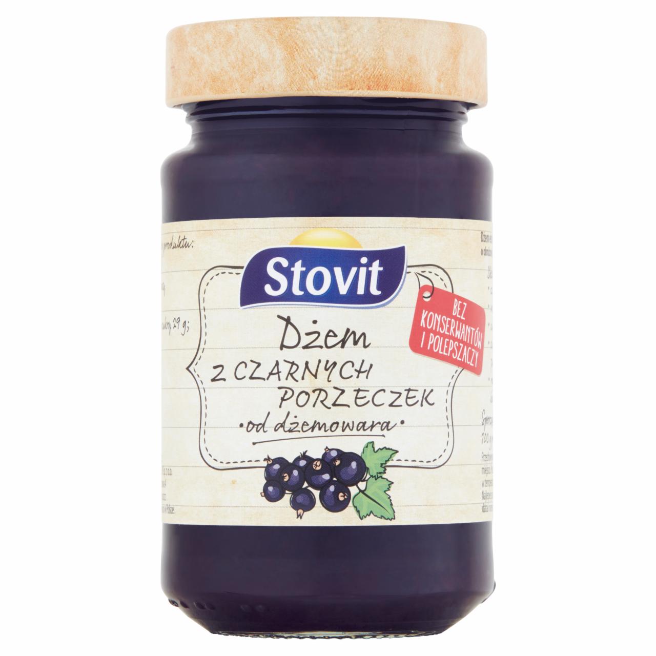 Photo - Stovit Black Currant Jam 260 g