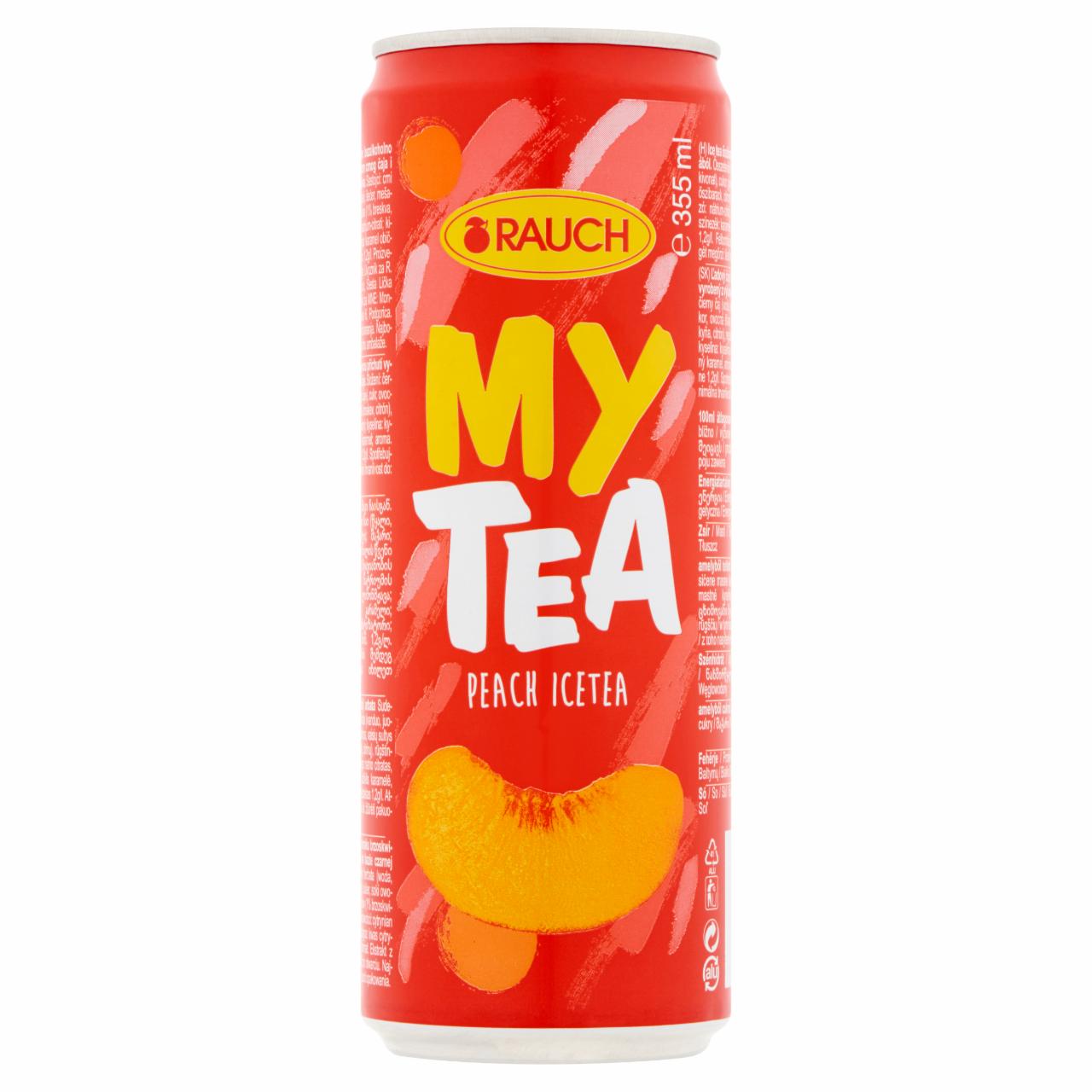 Photo - Rauch My Tea Peach Ice Tea 355 ml
