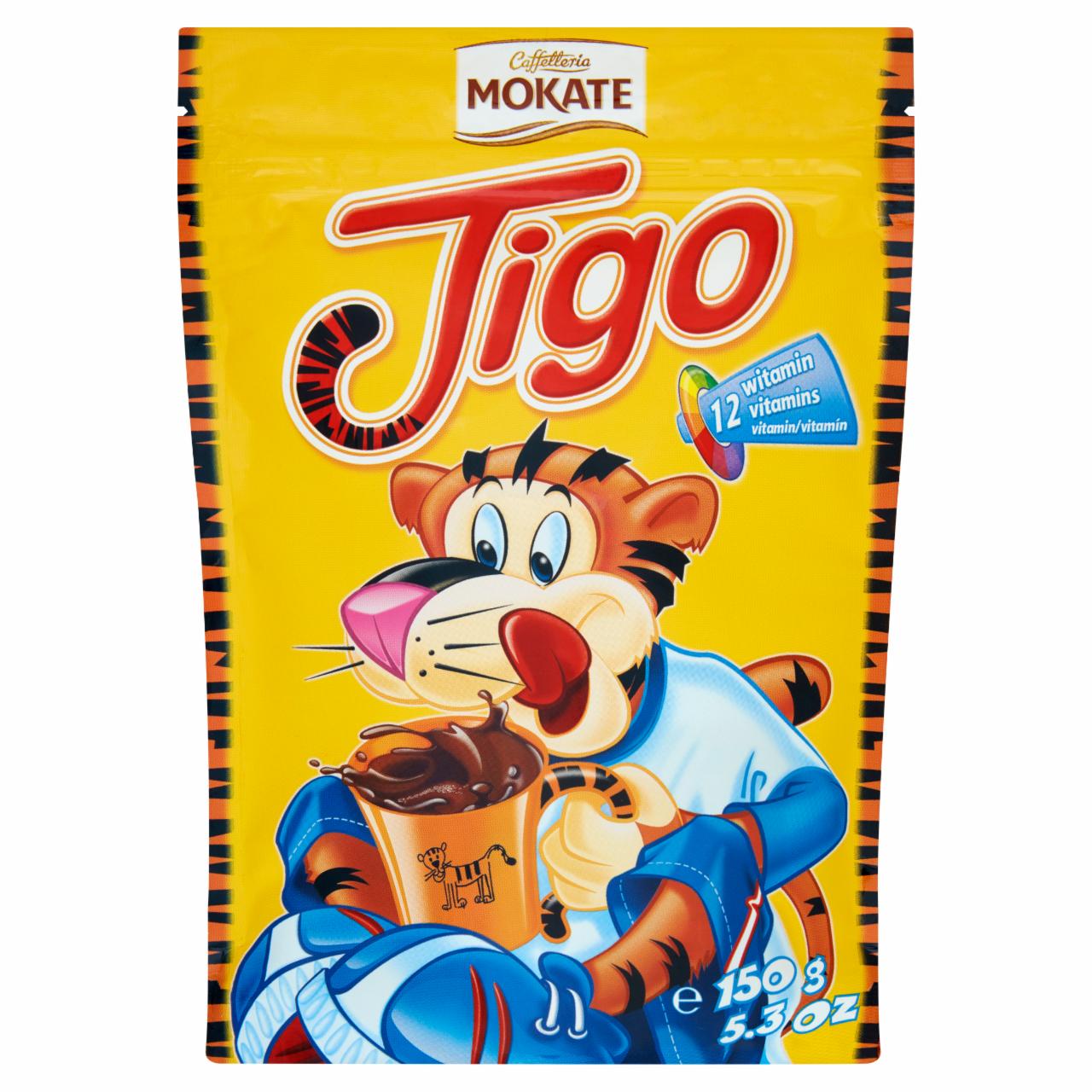 Photo - Mokate Caffetteria Tigo Instant Cocoa Beverage in Powder with Vitamins 150 g