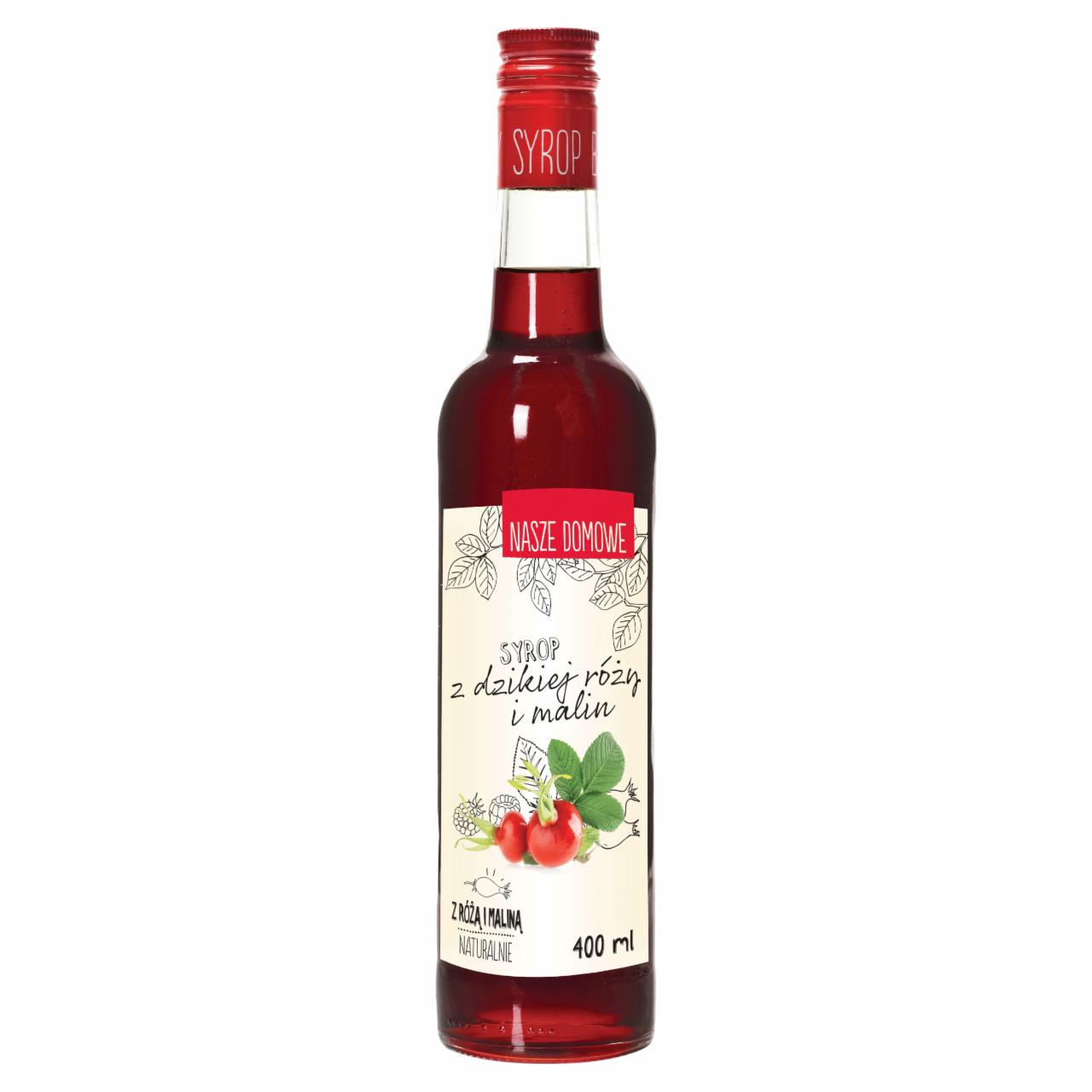 Photo - Nasze Domowe Rosehip and Raspberry Syrup 400 ml