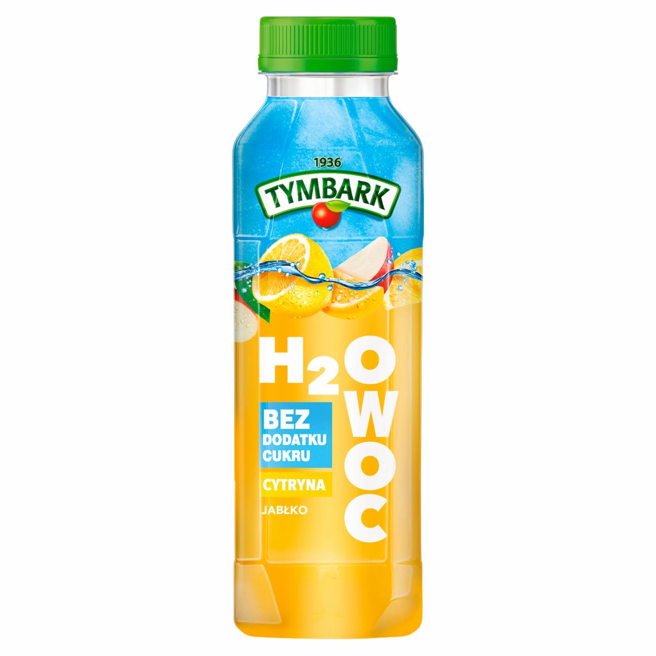 Photo - Tymbark H2Owoc Lemon Apple Drink 400 ml