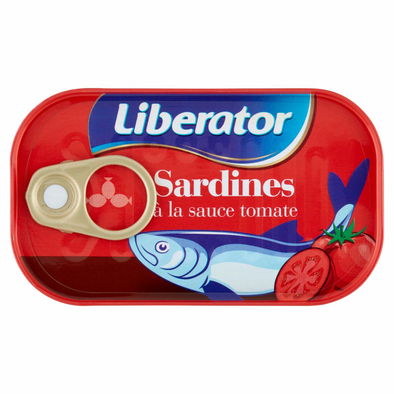 Photo - Liberator Sardines in Tomato Sauce 125 g